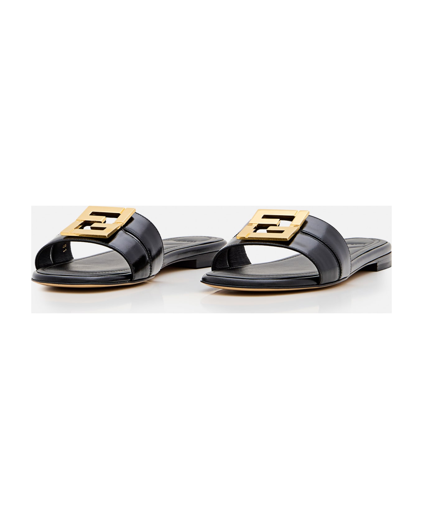 Fendi Leather Flat Sandals | italist