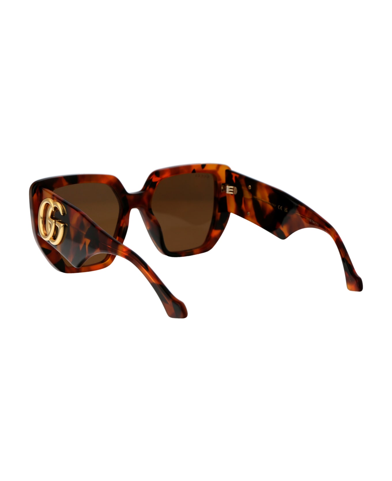 Gucci Eyewear Gg0956s Sunglasses - 007 HAVANA HAVANA BROWN