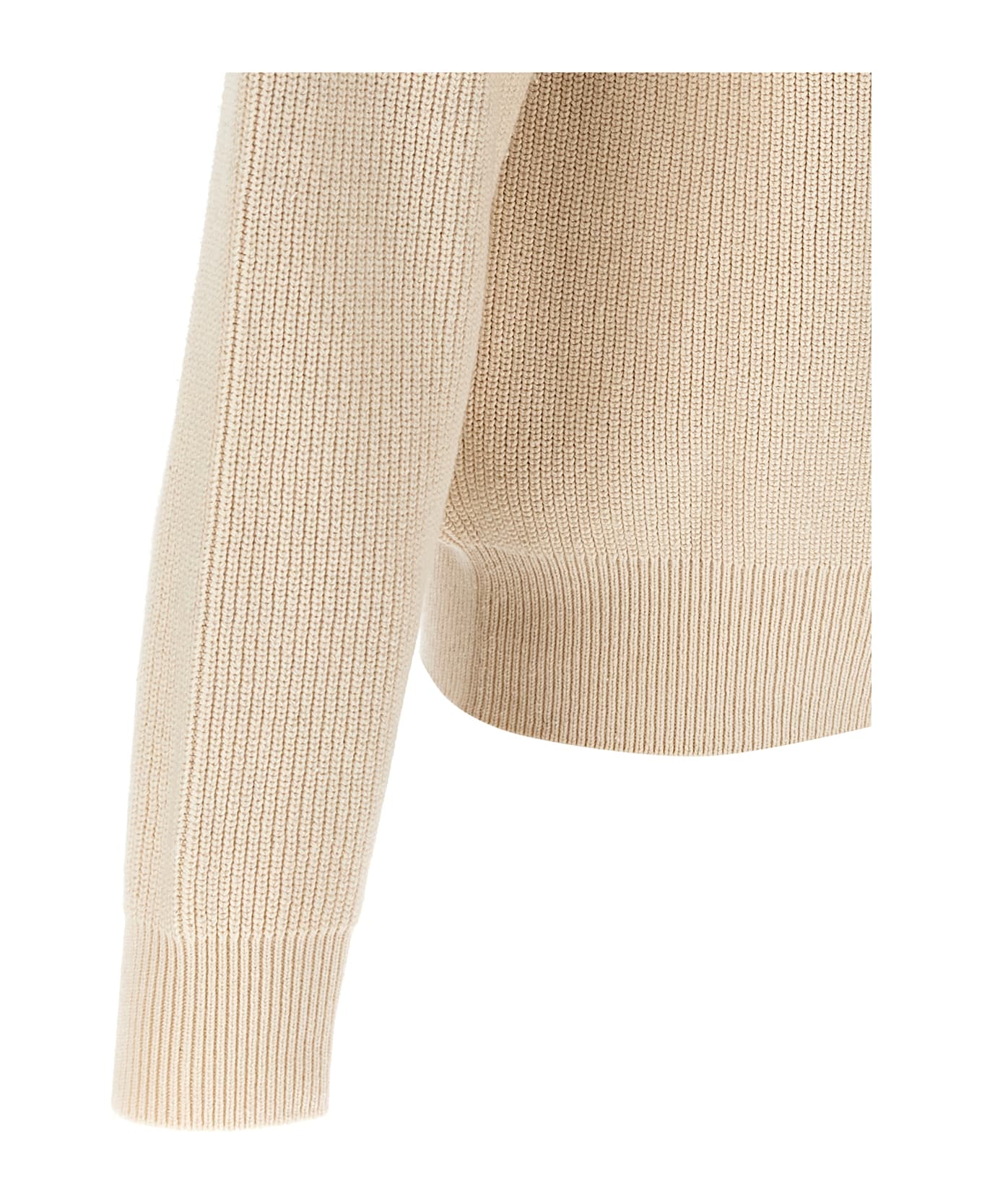 Jil Sander Cotton Cardigan - Beige