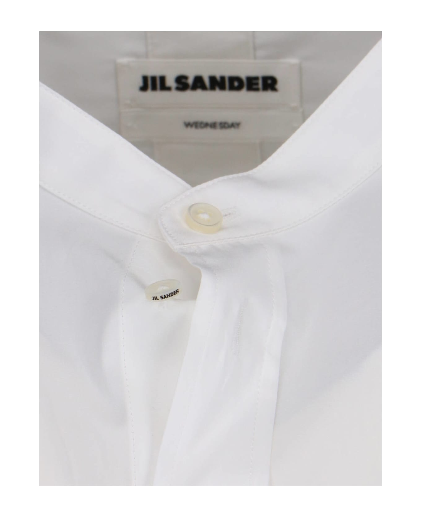 Jil Sander Korean Shirt - White