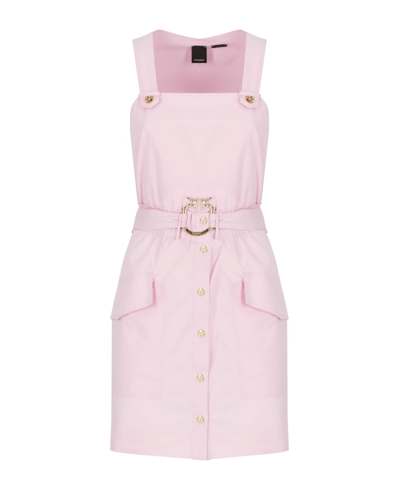 Pinko Cotton Dress - Pink