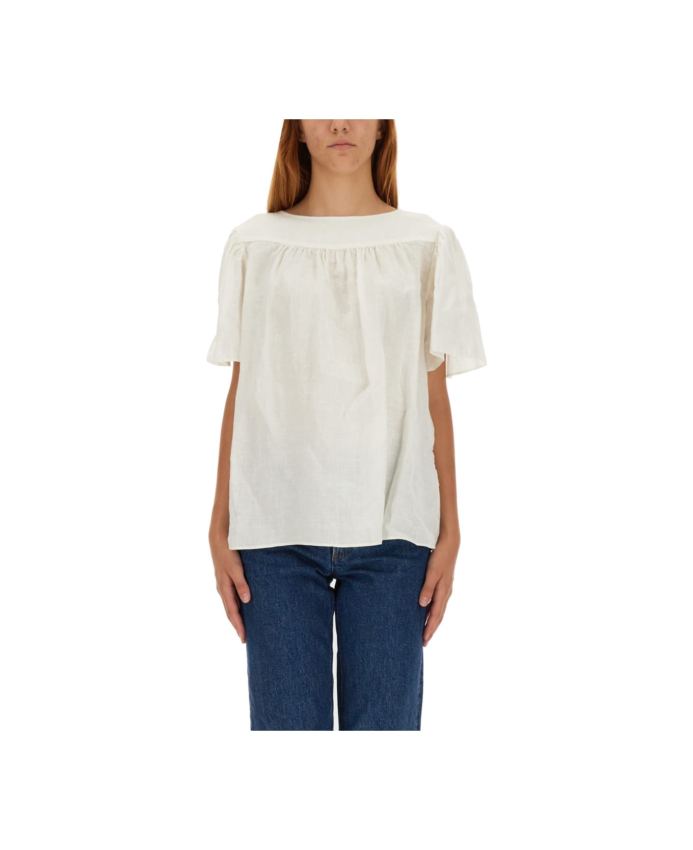 Aspesi Cotton Shirt - WHITE