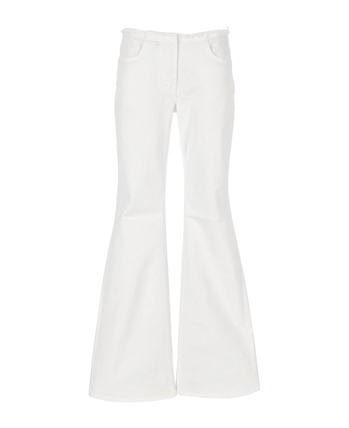 Givenchy Low-rise Flared Jeans - White