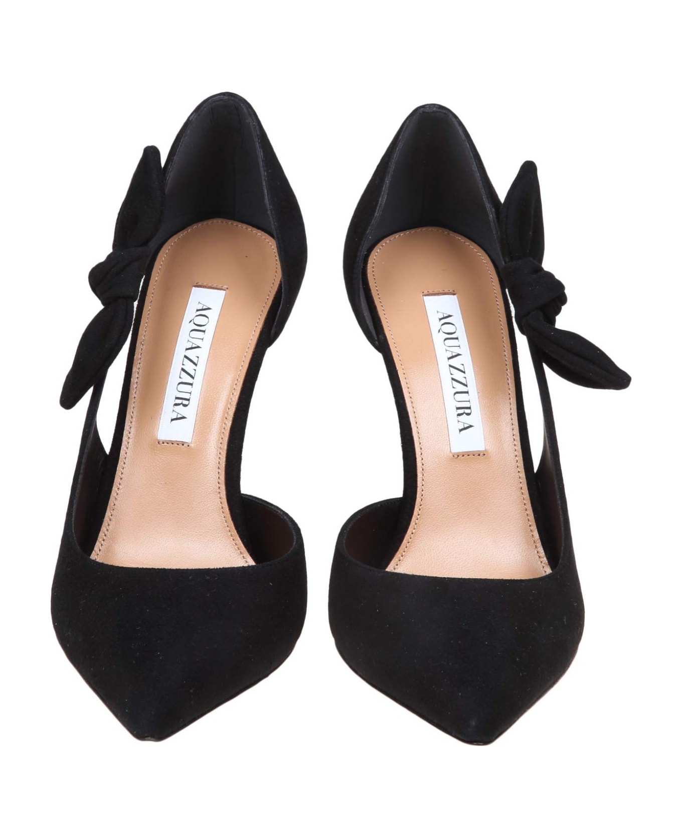 Aquazzura Bow Tie Pumps - Black