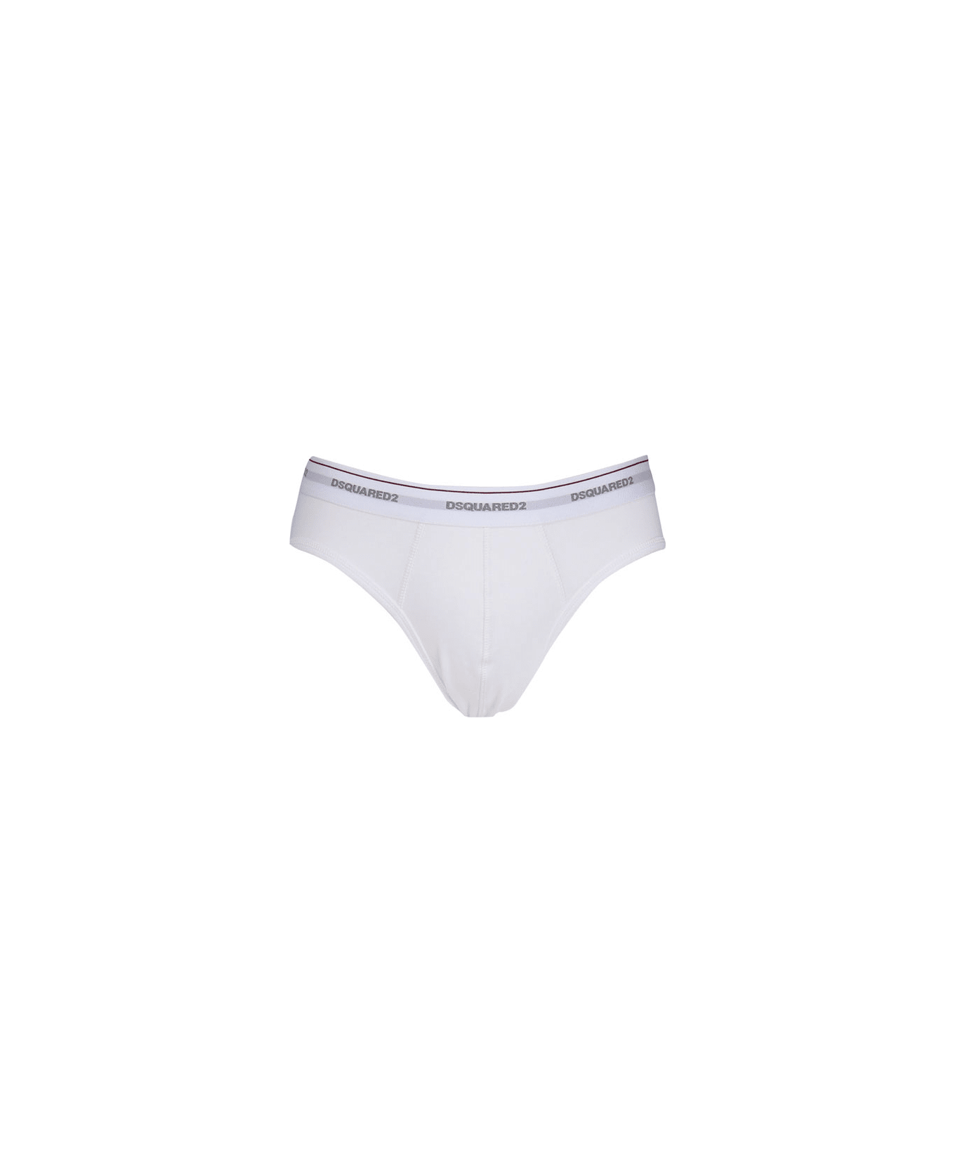 Dsquared2 Set Of Three Briefs - White