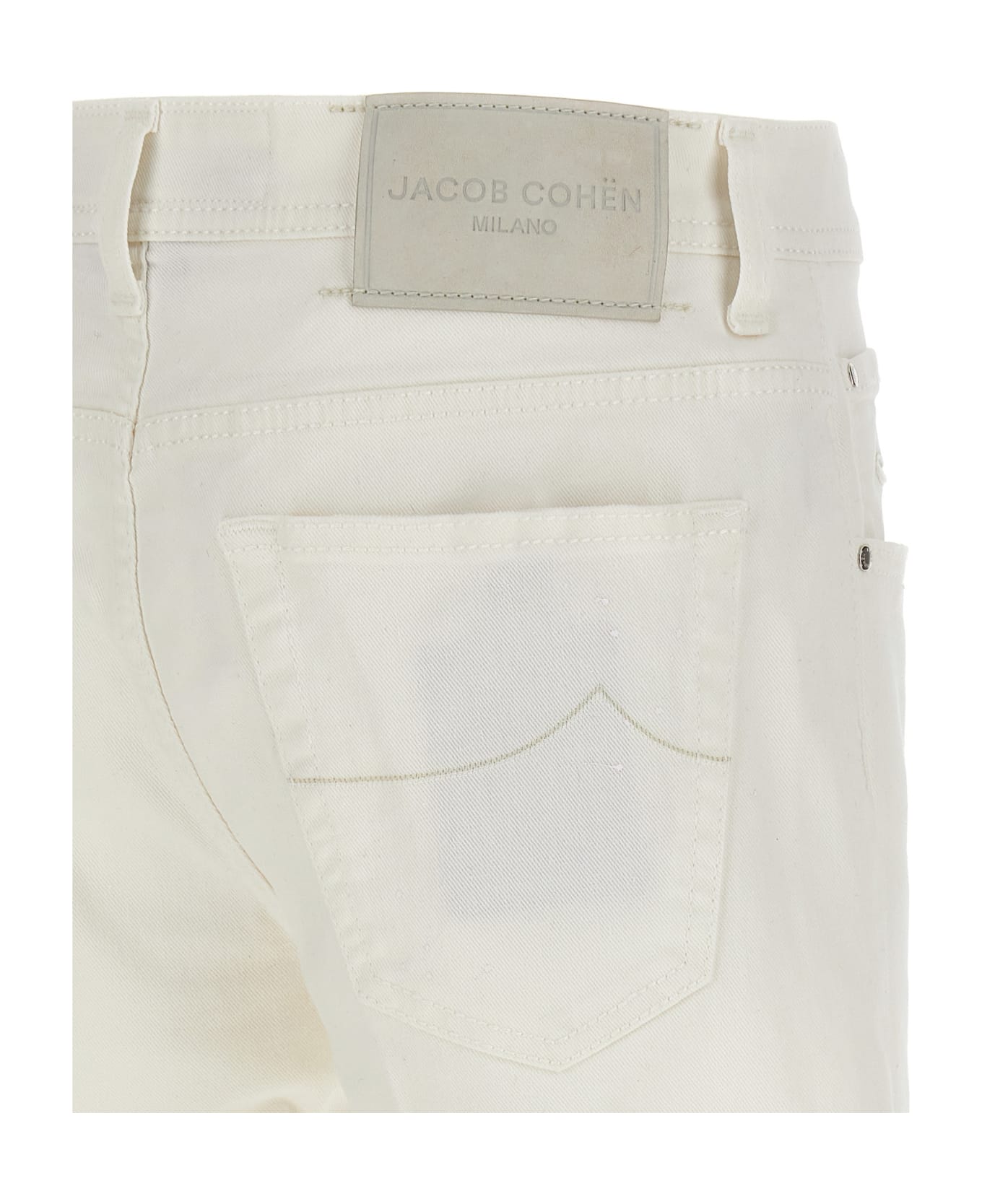 Jacob Cohen 'scott' Jeans - White ボトムス