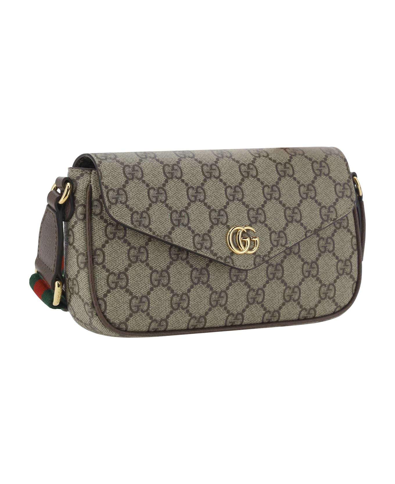 Gucci Ophidia Shoulder Bag - BEIGE