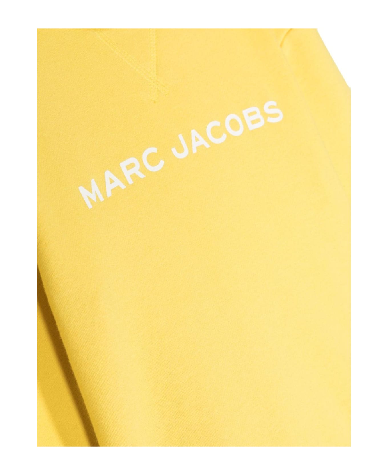 Little Marc Jacobs Yellow Cotton Blend Sweatshirt - Giallo