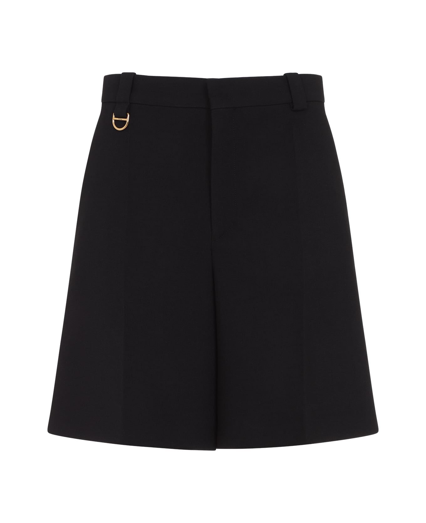 Chloé Virgin Wool Shorts - Black