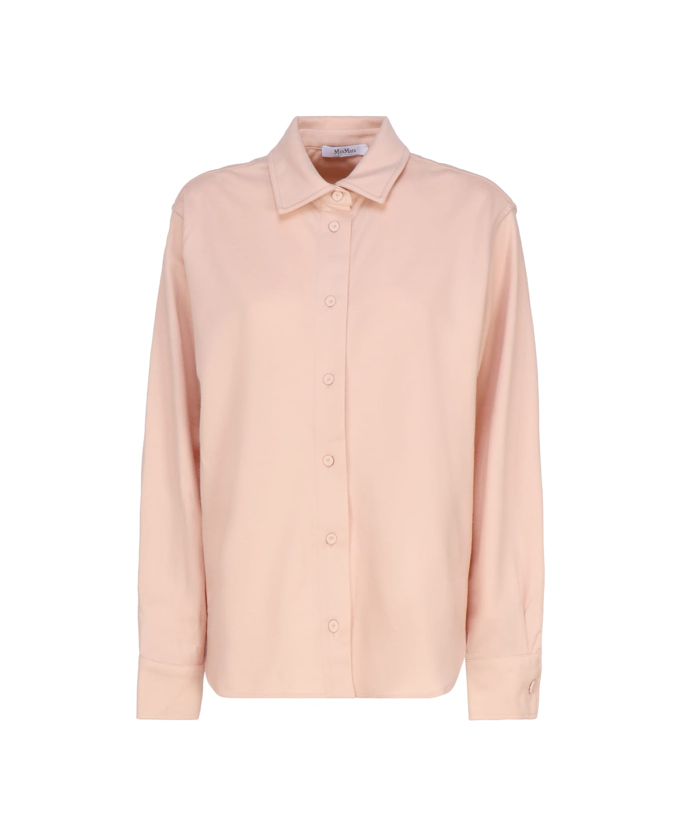 Max Mara Wool Shirt Jacket - Pink