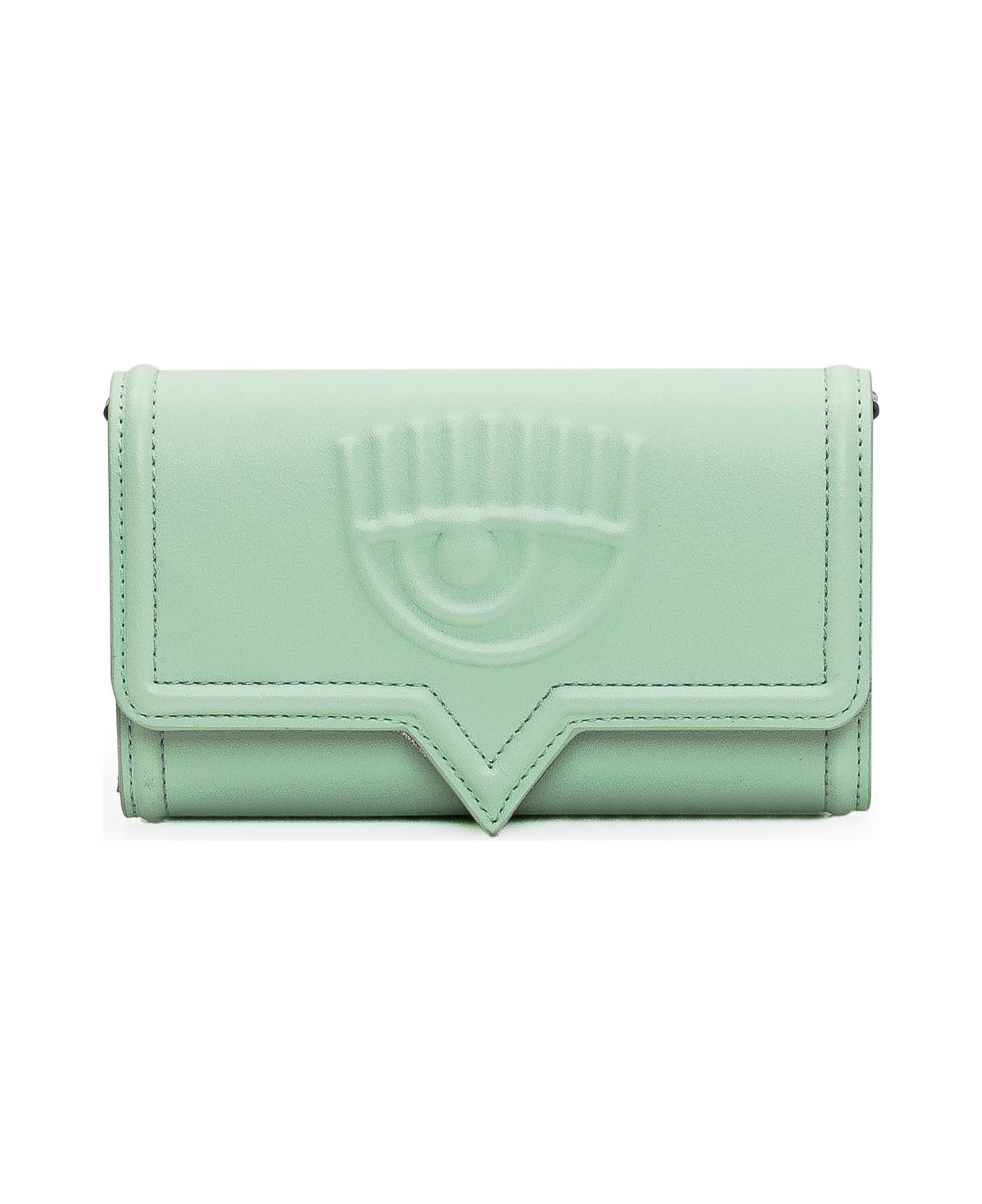 Chiara Ferragni Eyelike Wallet - PARADISE GREEN 財布