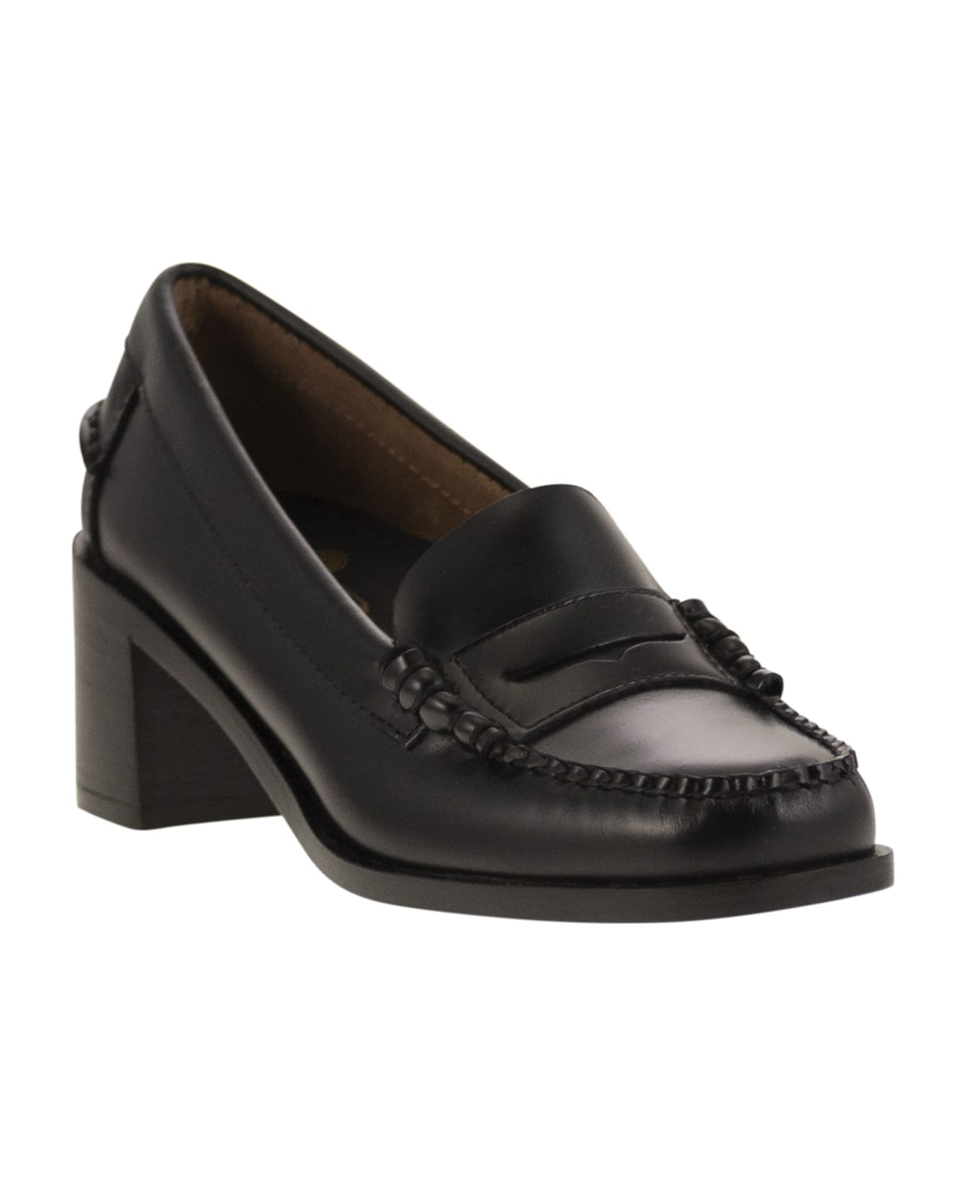 Sebago Egle - Leather Moccasin - Black