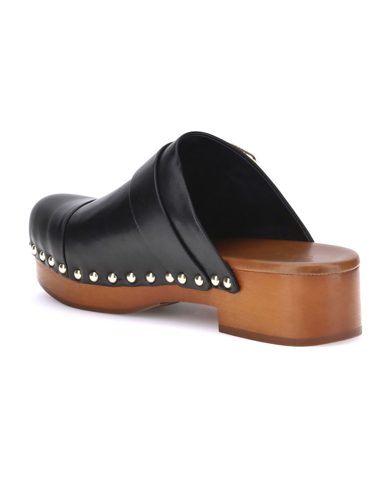 Chloé Jeannette Mules - Black
