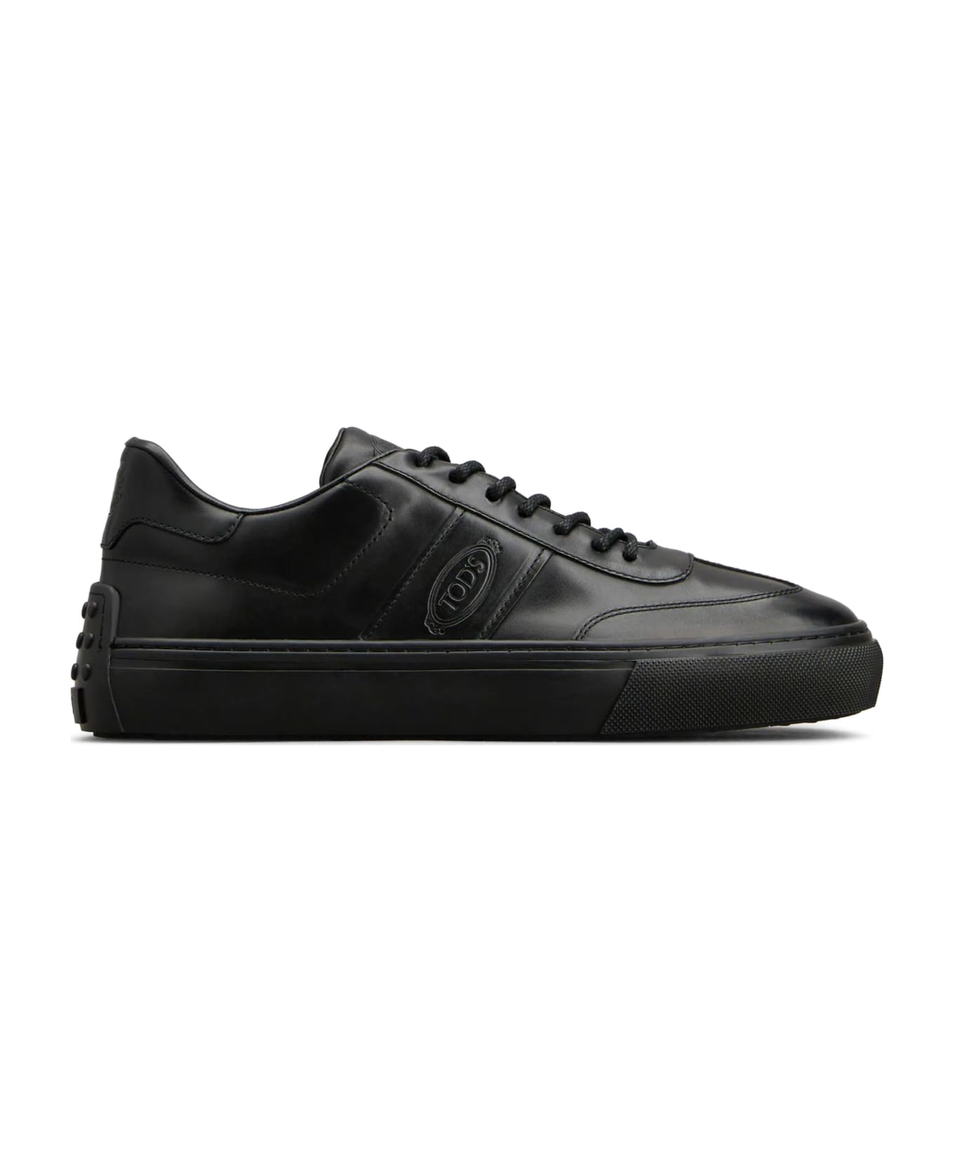 Tod's Calf Leather Sneakers - Black