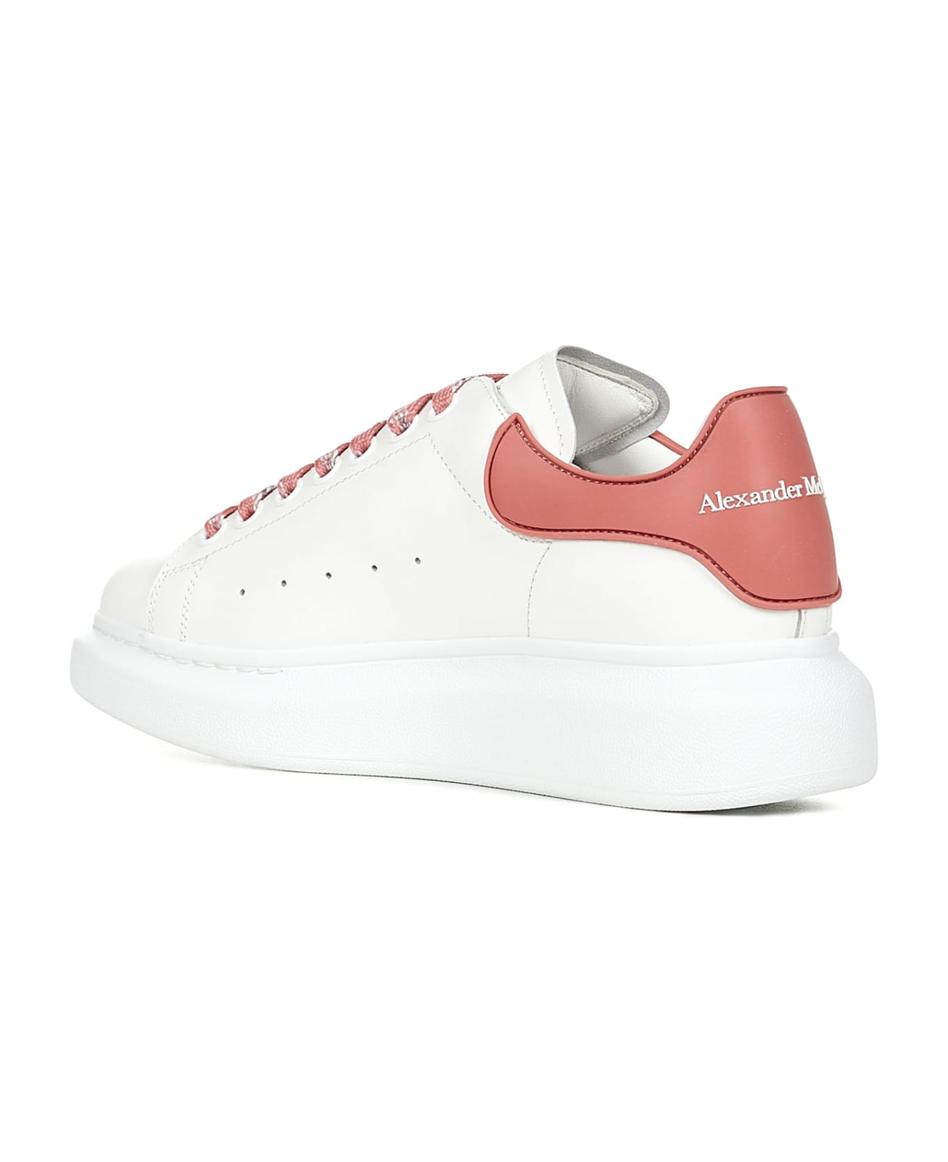 Alexander McQueen Oversize Sneakers - White/coral