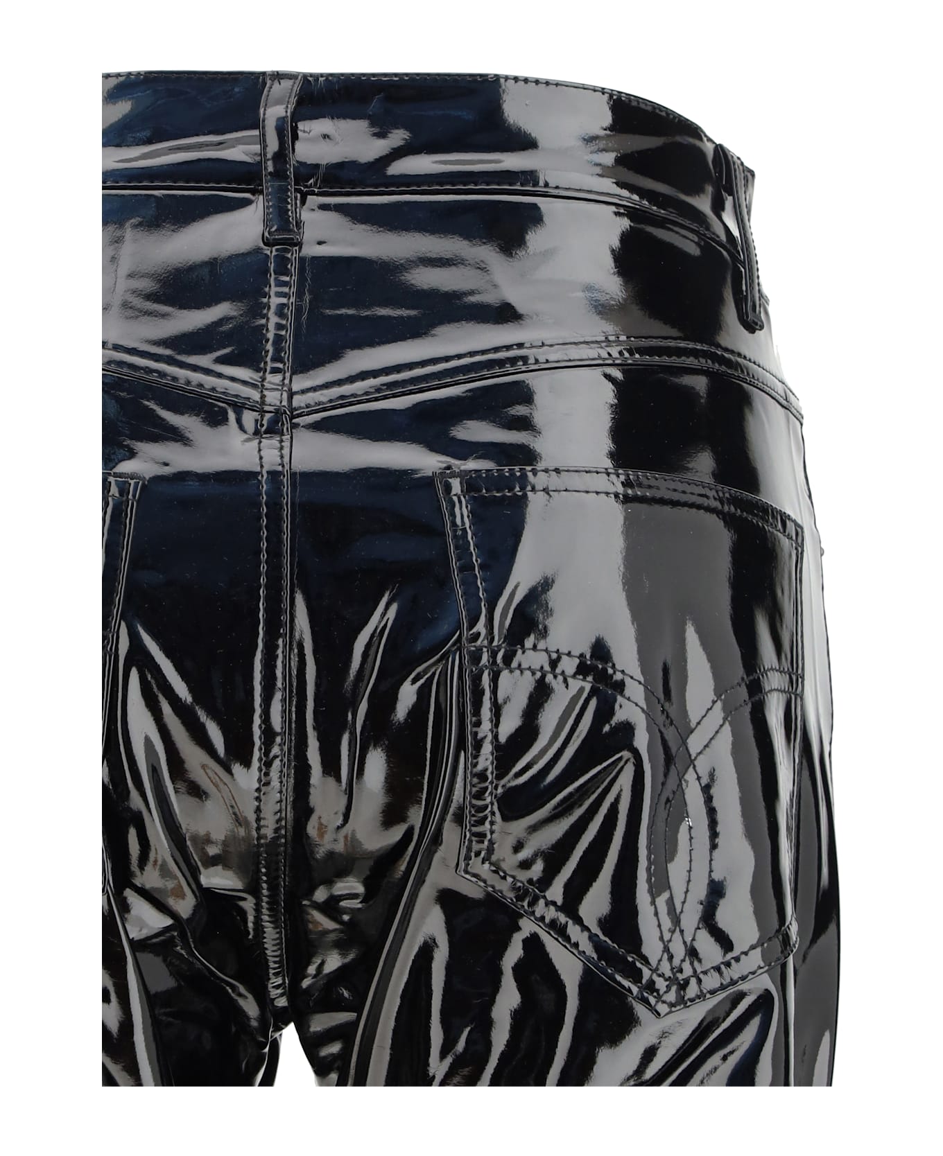 Fiorucci Straight Fit Vinyl Trousers