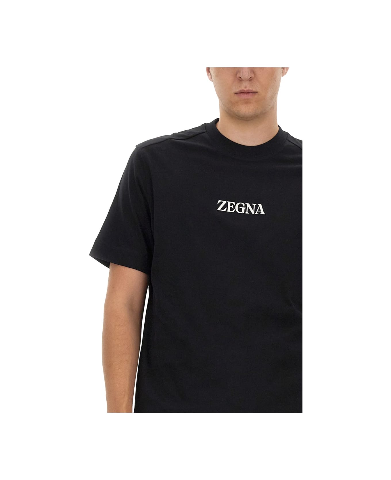 Zegna Jersey T-shirt - Black