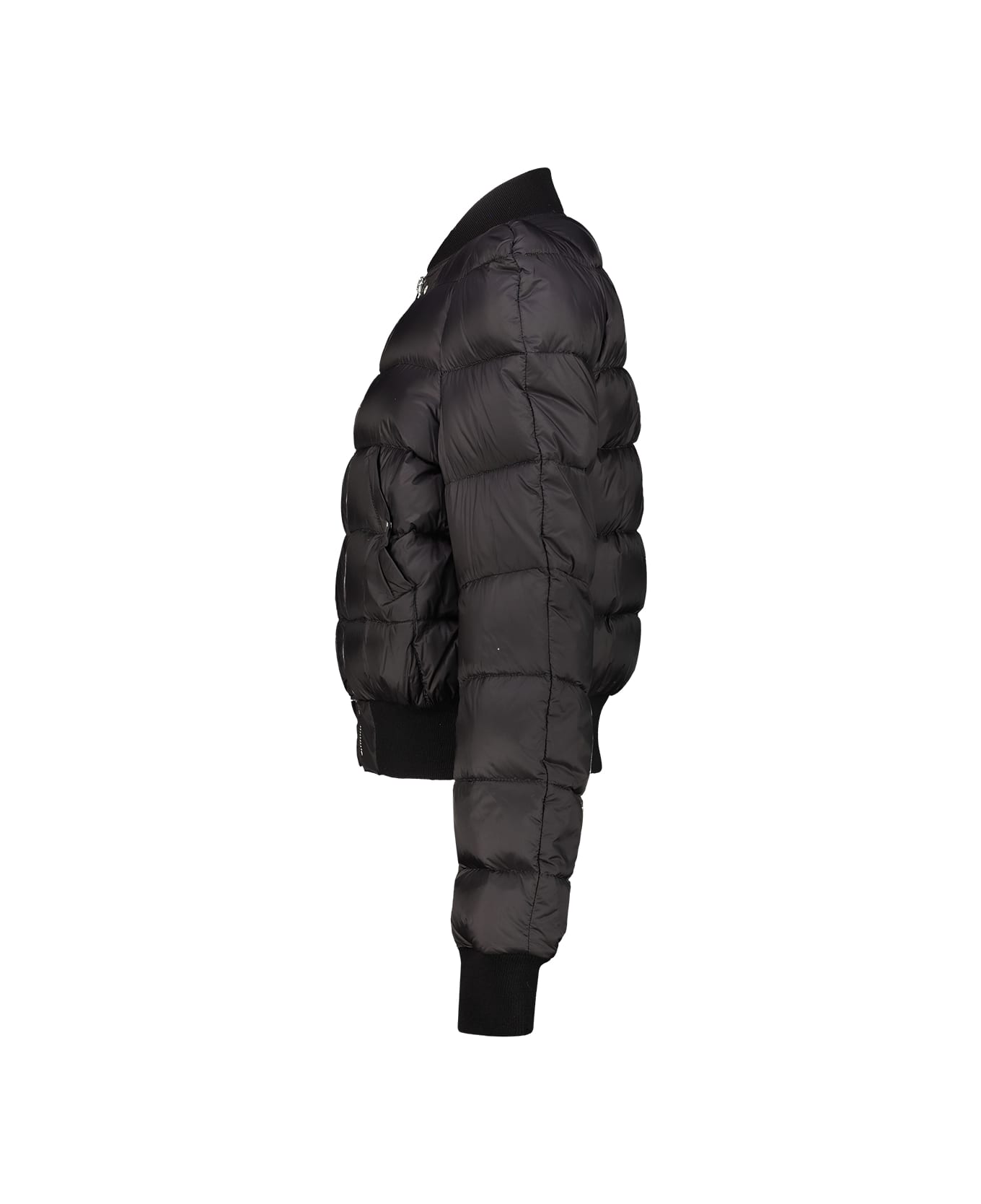 Rick Owens Concordians Duvet Flight Jacket - Black