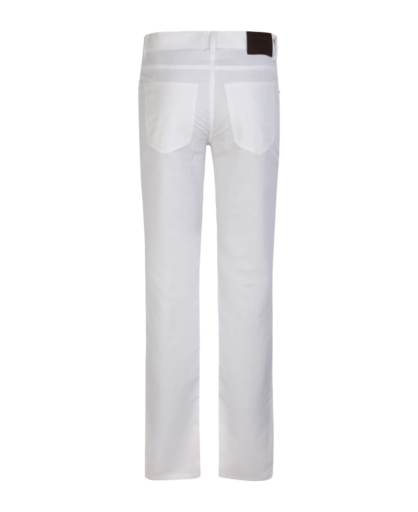 Brioni Meribel White Trousers - White ボトムス