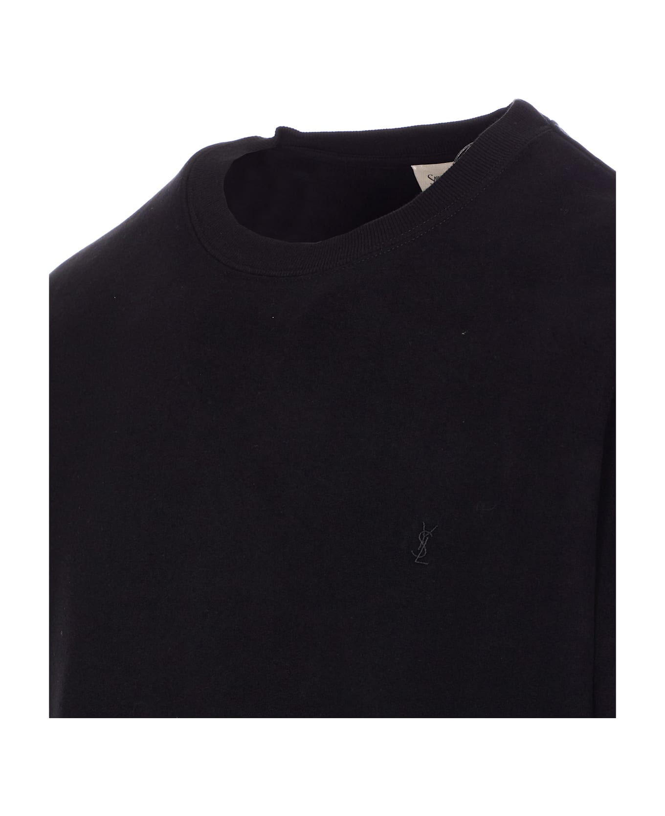 Saint Laurent Cassandre Sweatshirt - Nero