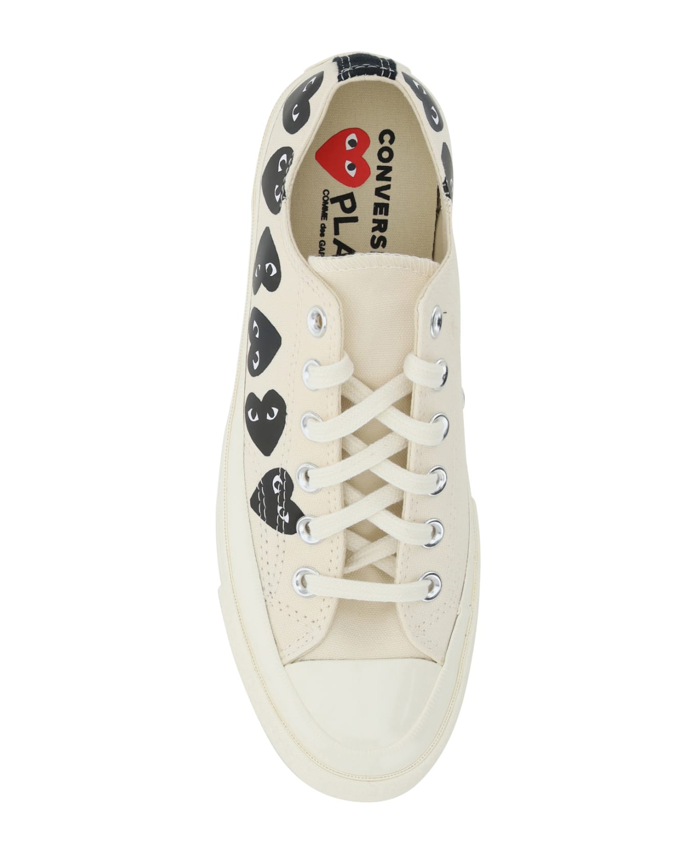 Comme des Garçons Play Multi Heart Sneakers - White スニーカー
