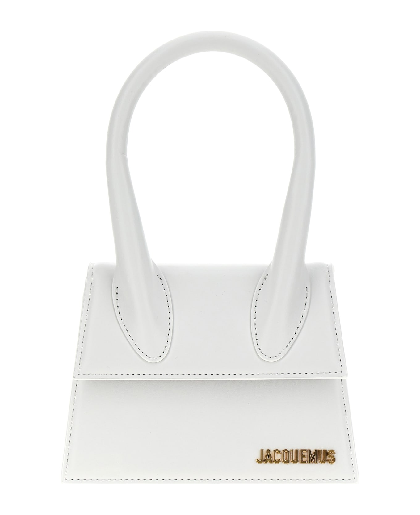 Jacquemus 'le Chiquito Moyen' Handbag - White トートバッグ