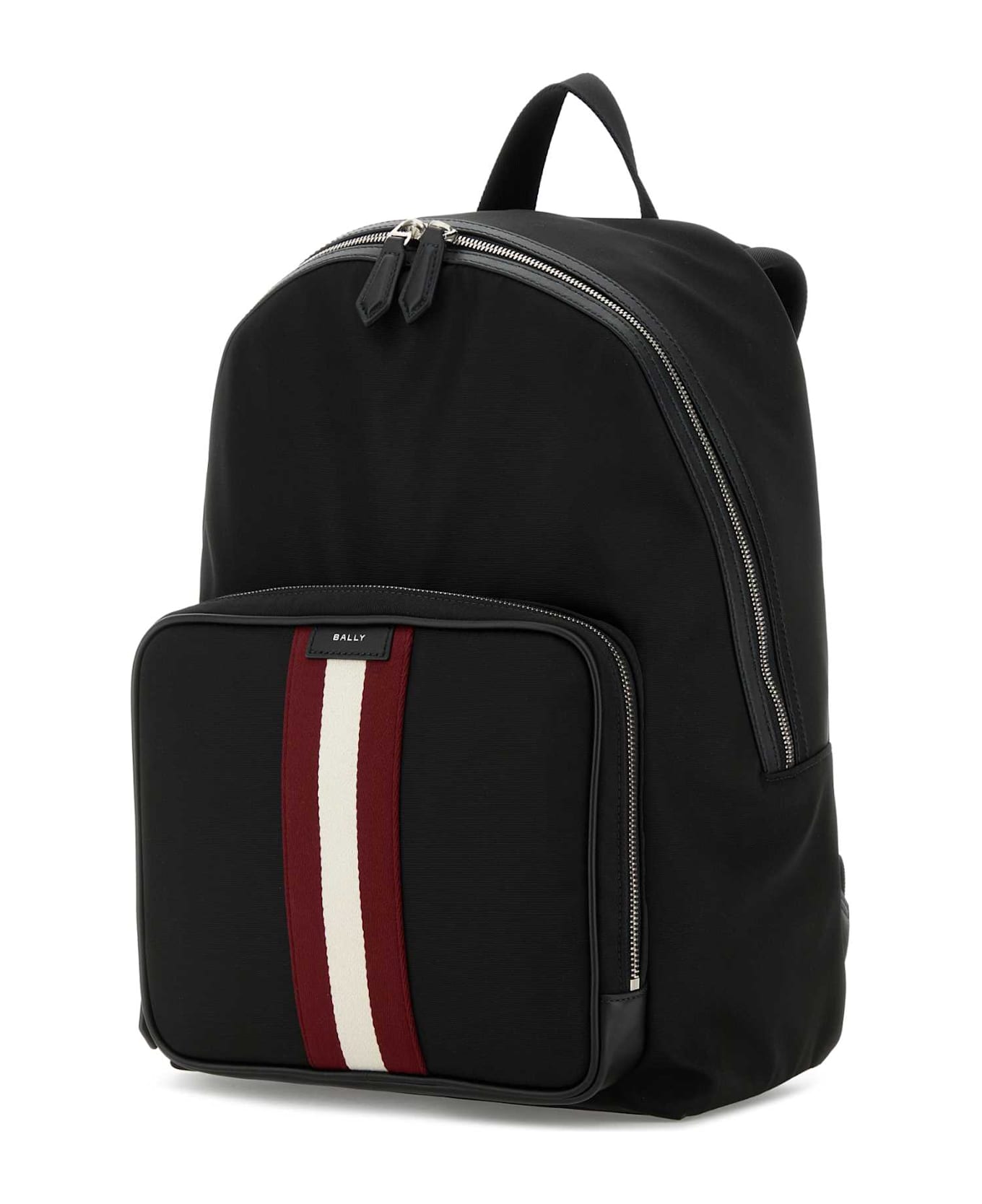 Bally Black Canvas Backpack - Black