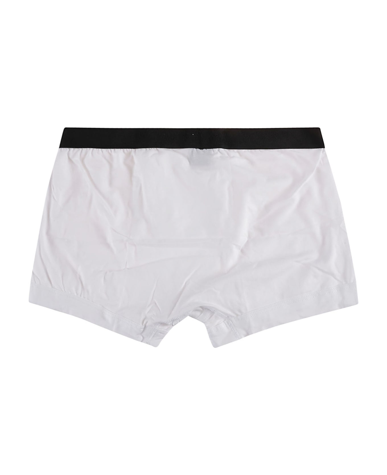 Tom Ford Elastic Logo Waist Boxer Shorts - White