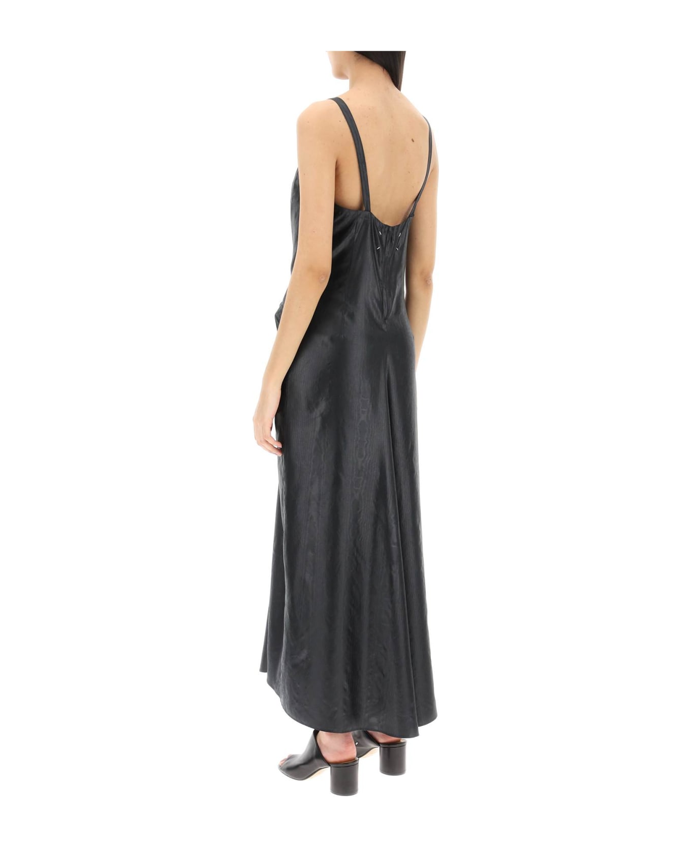 Maison Margiela Moirè Dress - black ワンピース＆ドレス