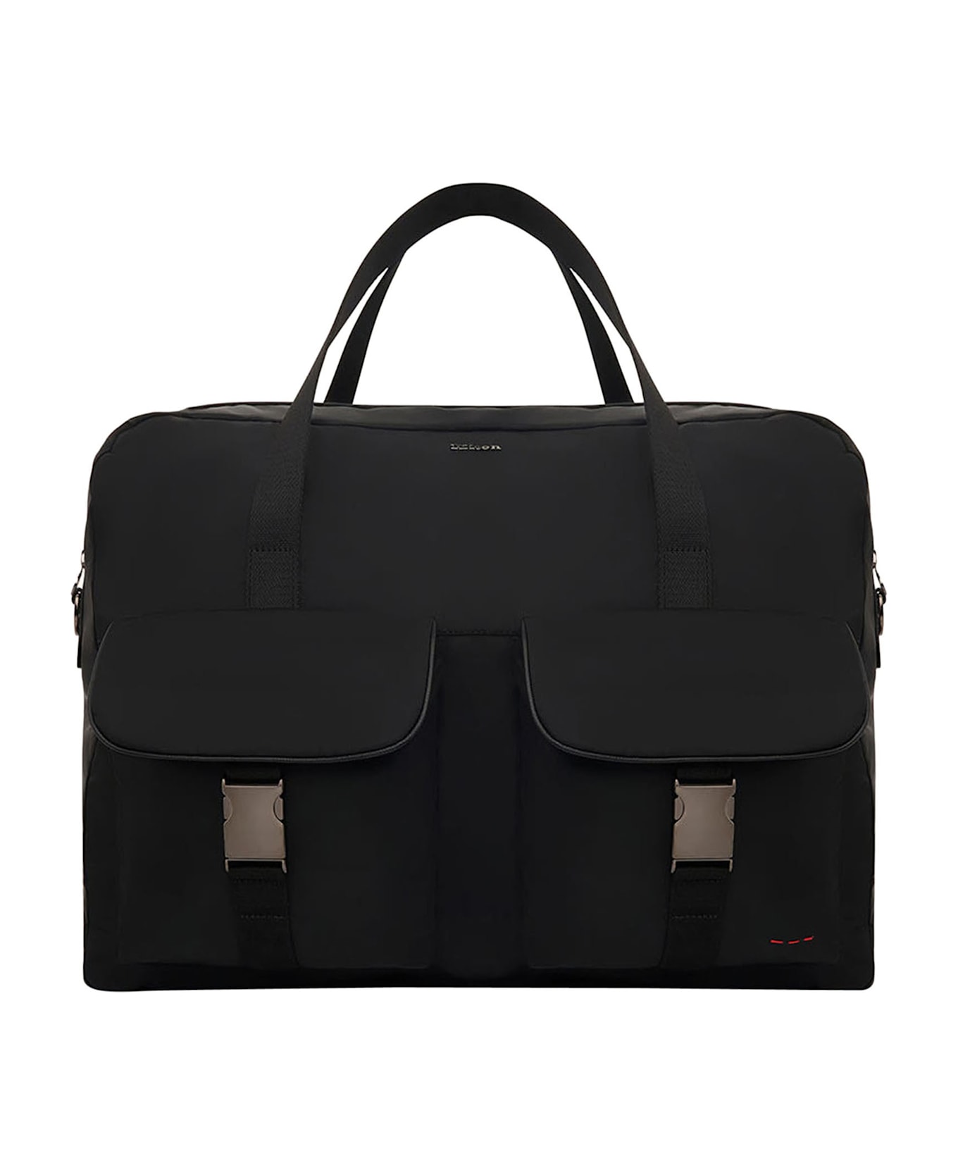 Kiton Duffle Bag Polyamide/nylon - BLACK