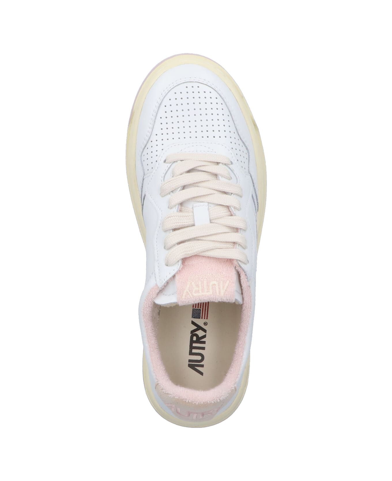 Autry "medalist" Low-top Sneakers - White