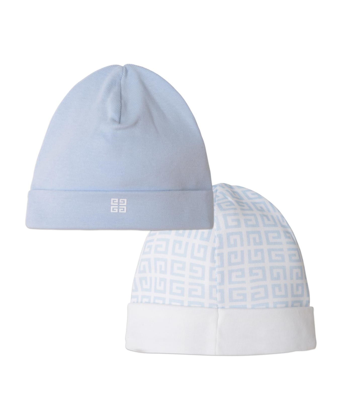 Givenchy Beanies With Print - Light blue