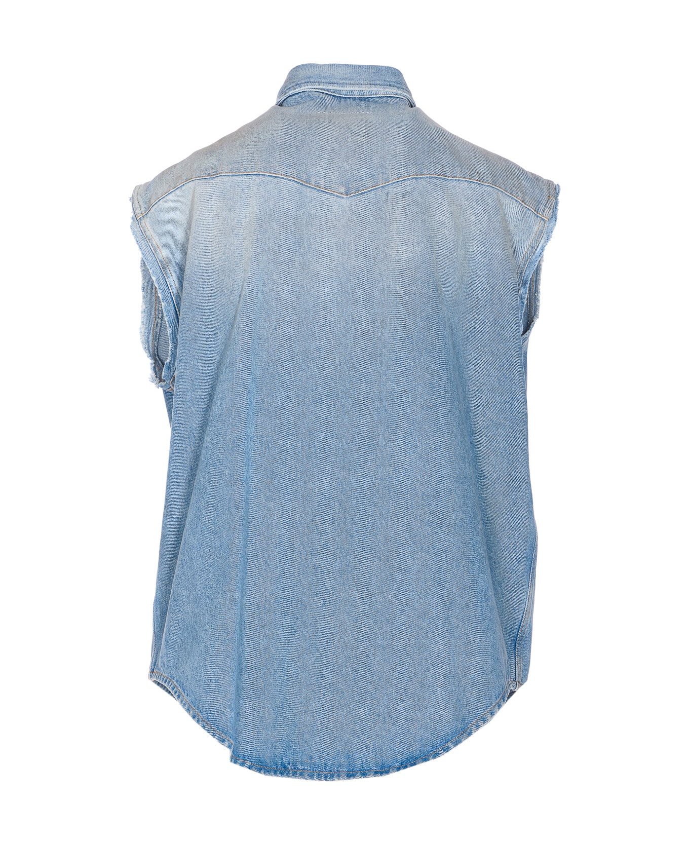 MM6 Maison Margiela Denim Shirt - Denim