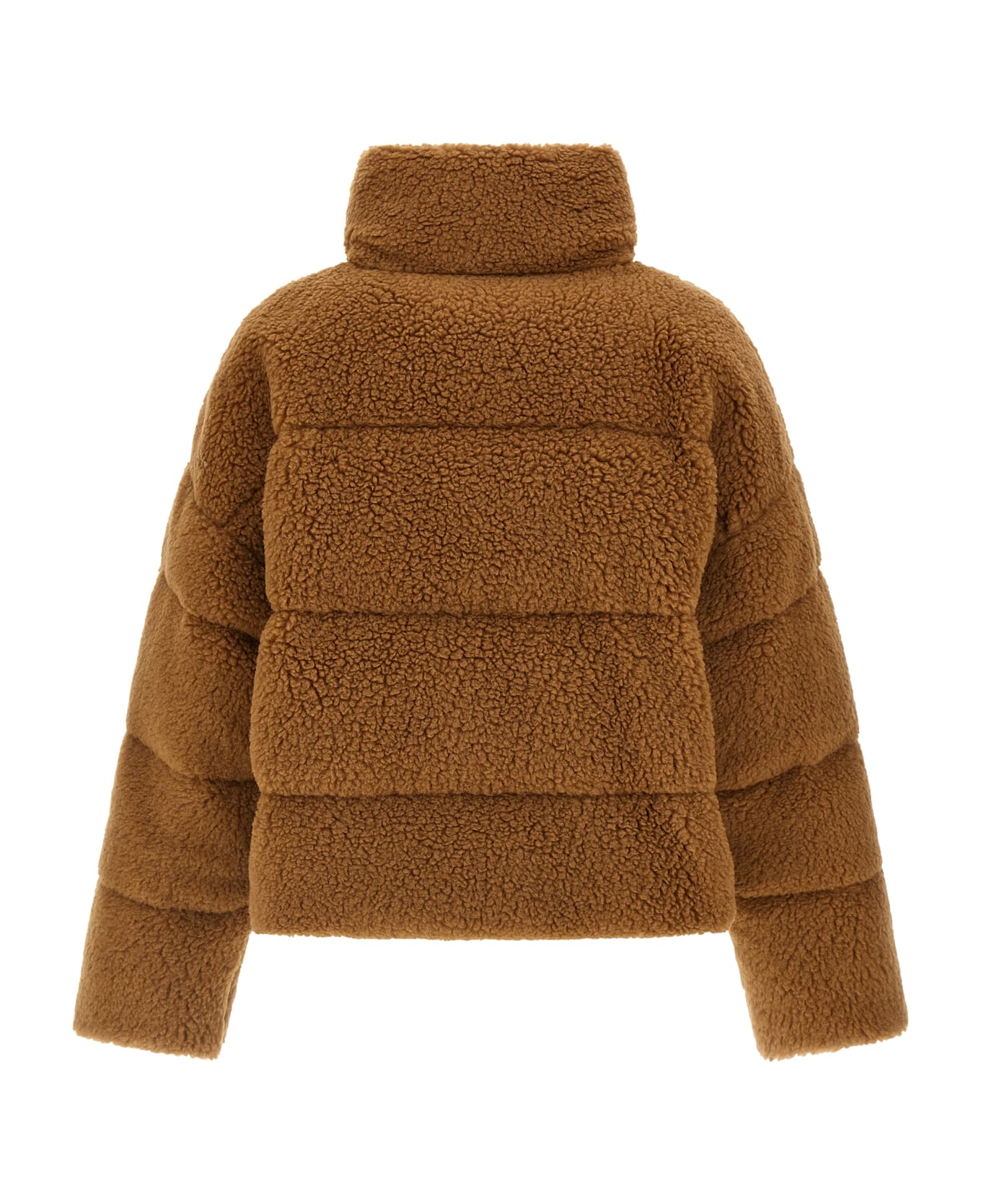 Weekend Max Mara 'alfredo' Down Jacket - Brown