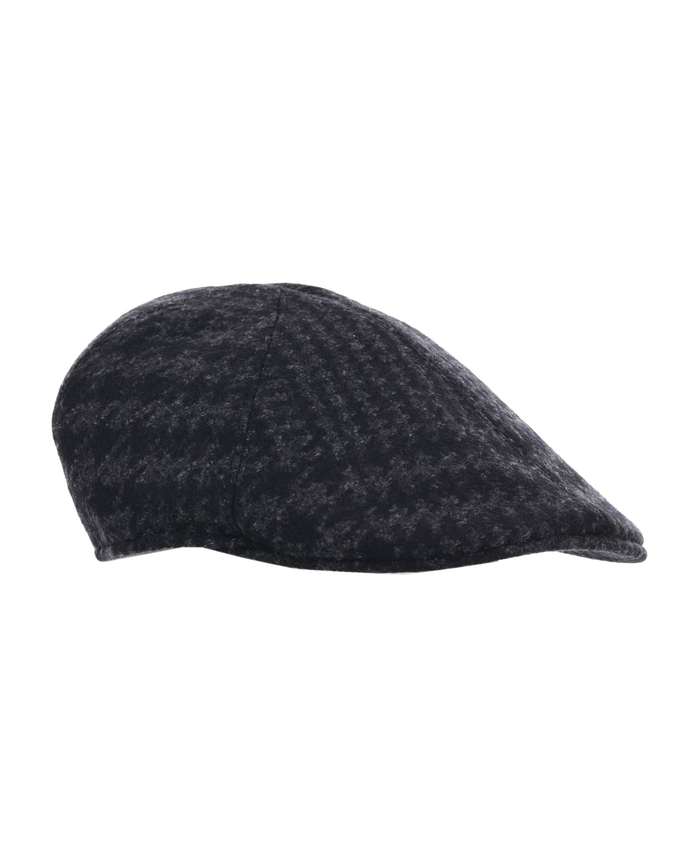 Tagliatore Flat Cap - Nero/grigio scuro 帽子
