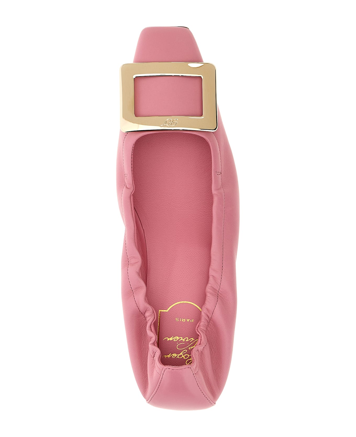 Roger Vivier 
belle Vivier
 Ballet Flats - Pink