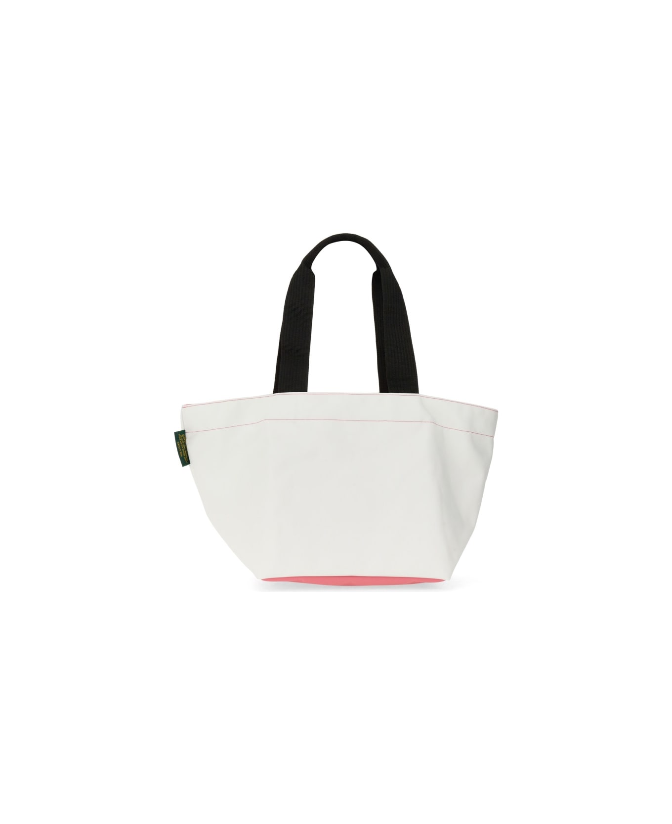 Hervè Chapelier Medium Shopping Bag - WHITE トートバッグ