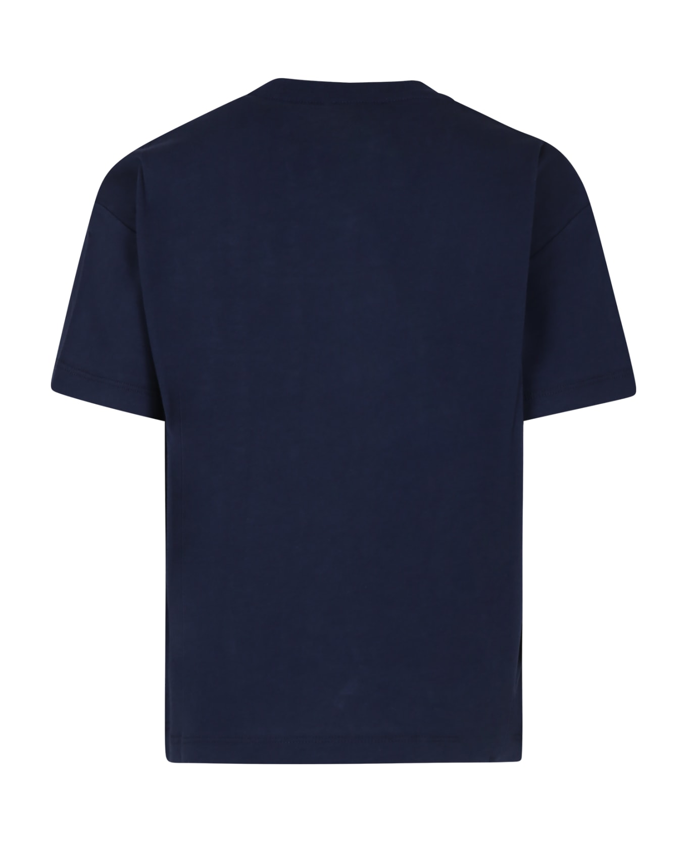 Etro Blue T-shirt For Boy With Pegasus - Blue