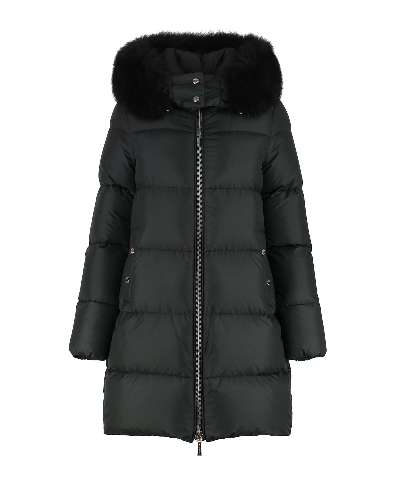 Moorer Danai Hooded Down Jacket - black