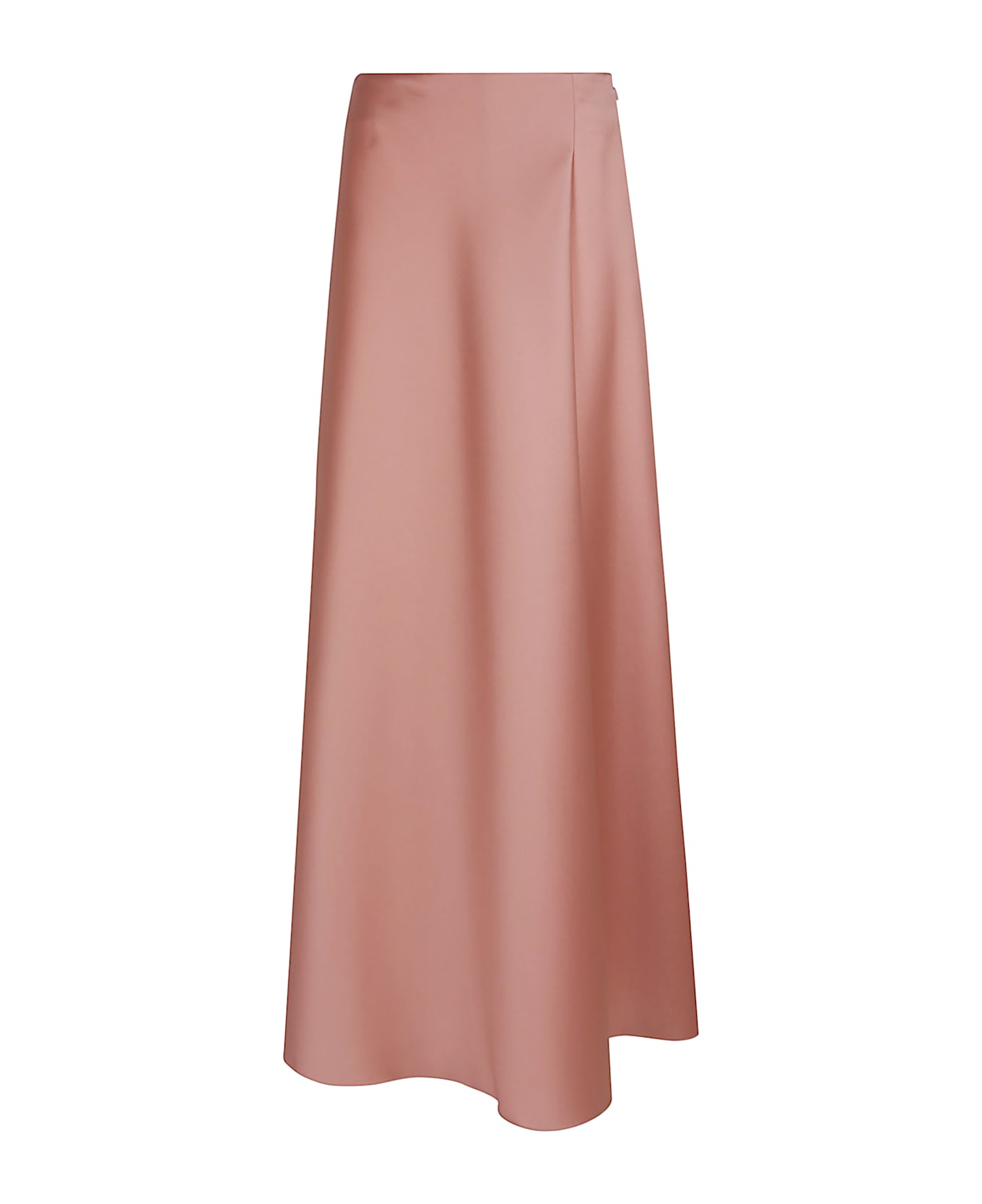 Alberta Ferretti Mikado Long Skirt - Rosa