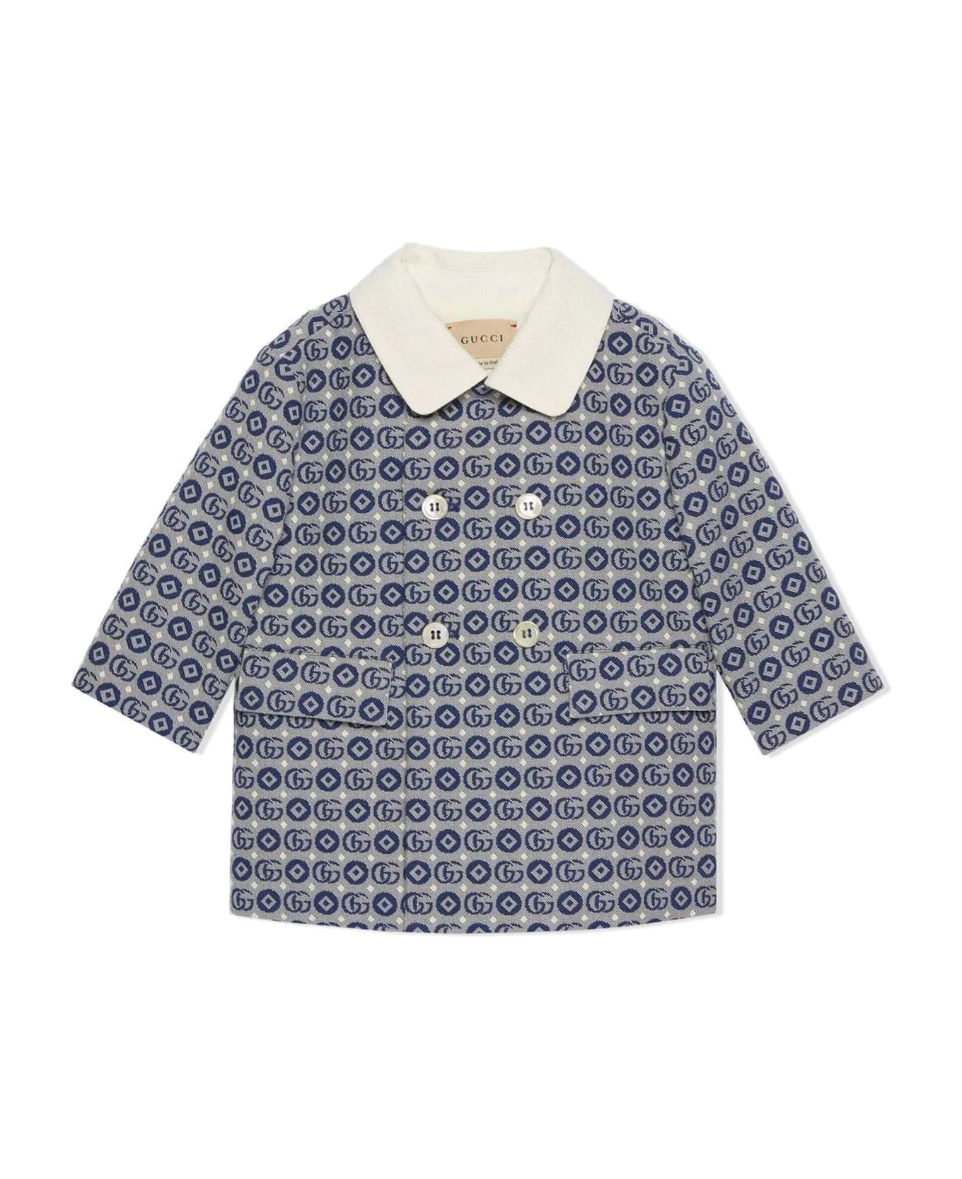 Gucci Kids Coats Blue - Blue コート＆ジャケット