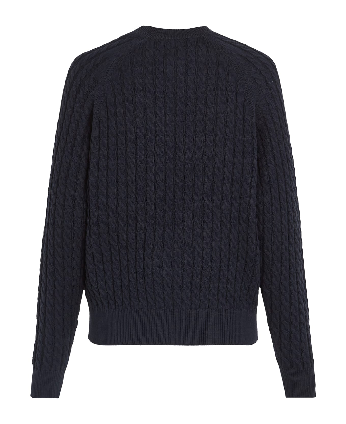 Tommy Hilfiger Relaxed-fit Sweater In Woven Knit - DESERT SKY ニットウェア