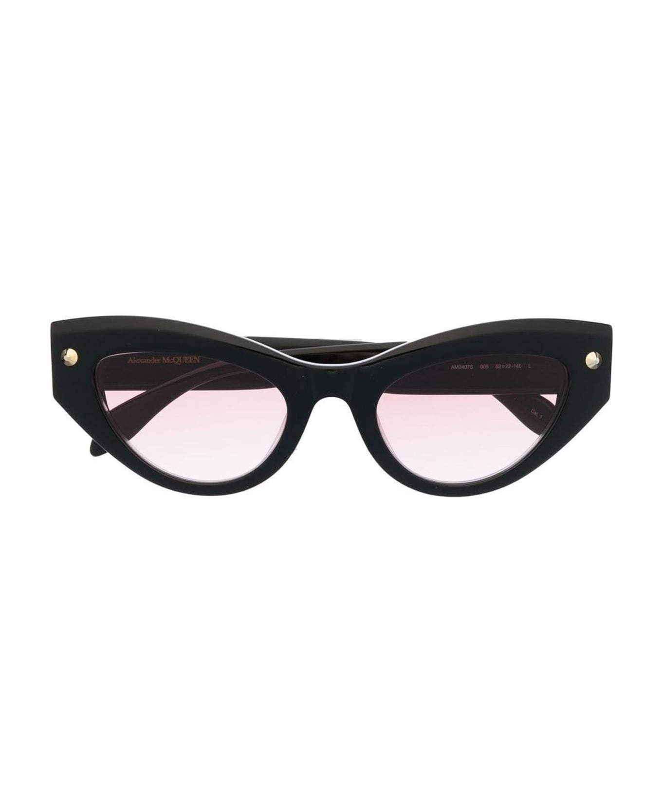 Alexander McQueen Eyewear Cat-eye Sunglasses - Black