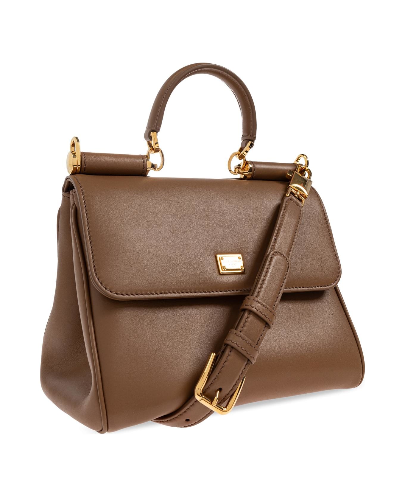 Dolce 
Gabbana Handbag 
sicilly Medium
 - Brown トートバッグ