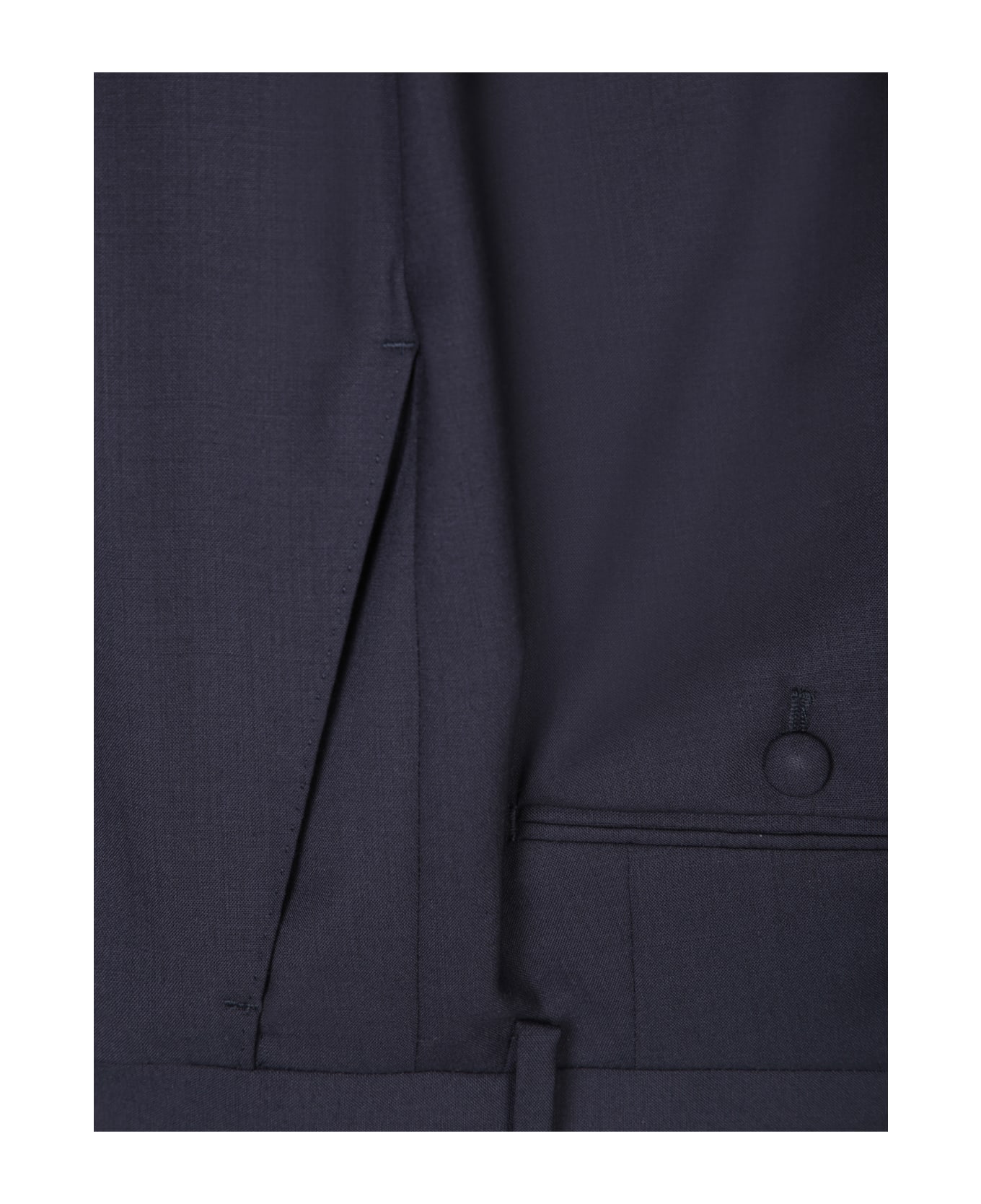 Lardini Stretch Fabric 3 Pieces Blue Suit - Blue