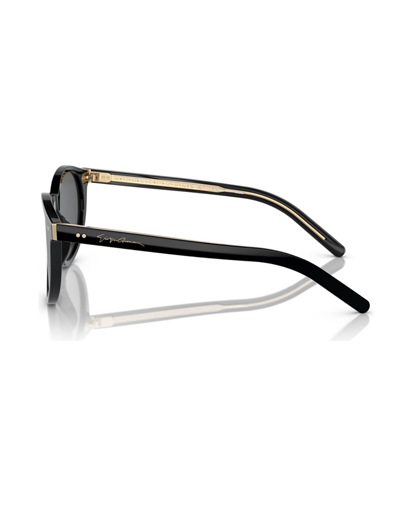 Giorgio Armani Ar8199u Black Sunglasses - Black サングラス