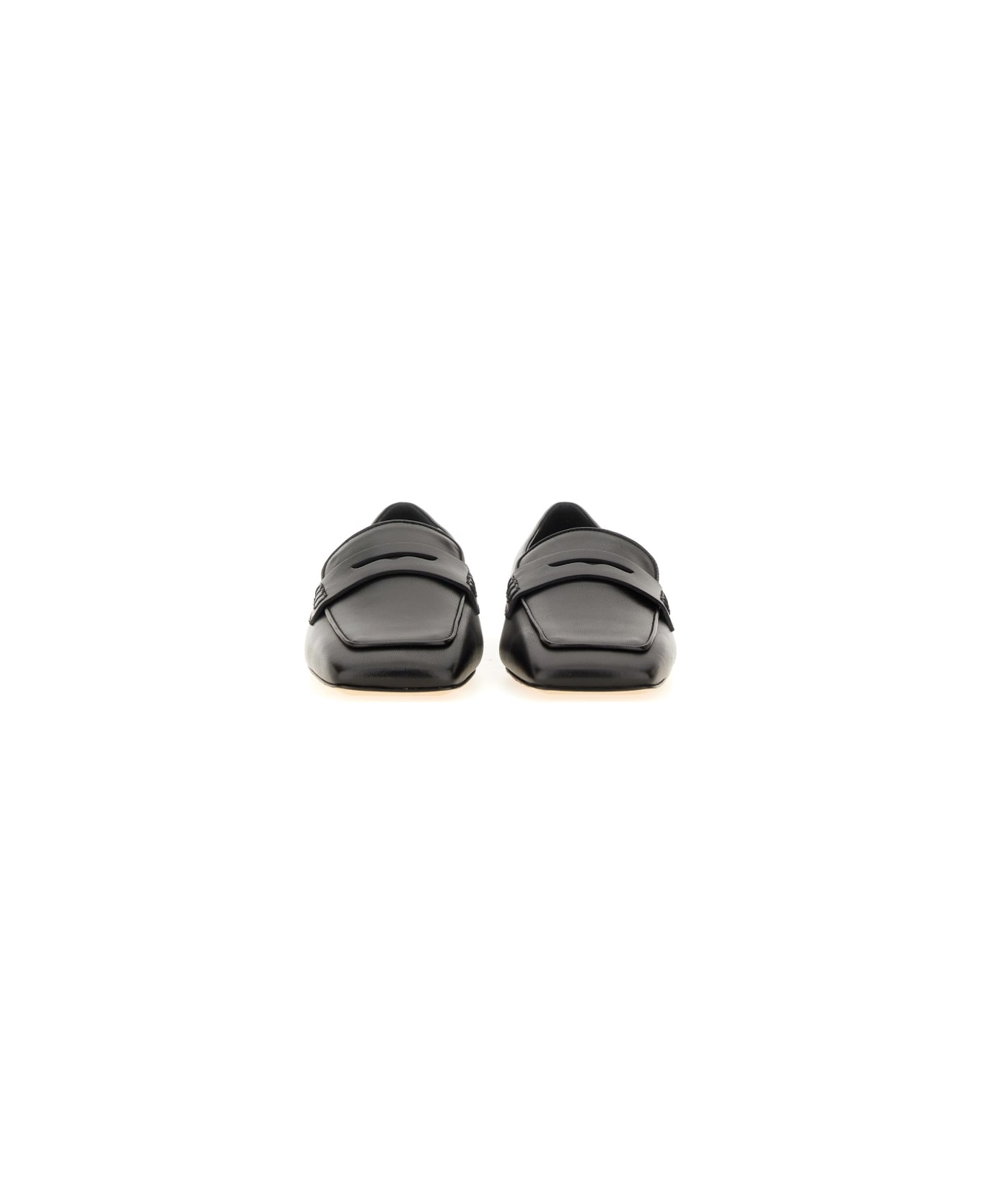 aeyde Moccasin "tom" - BLACK