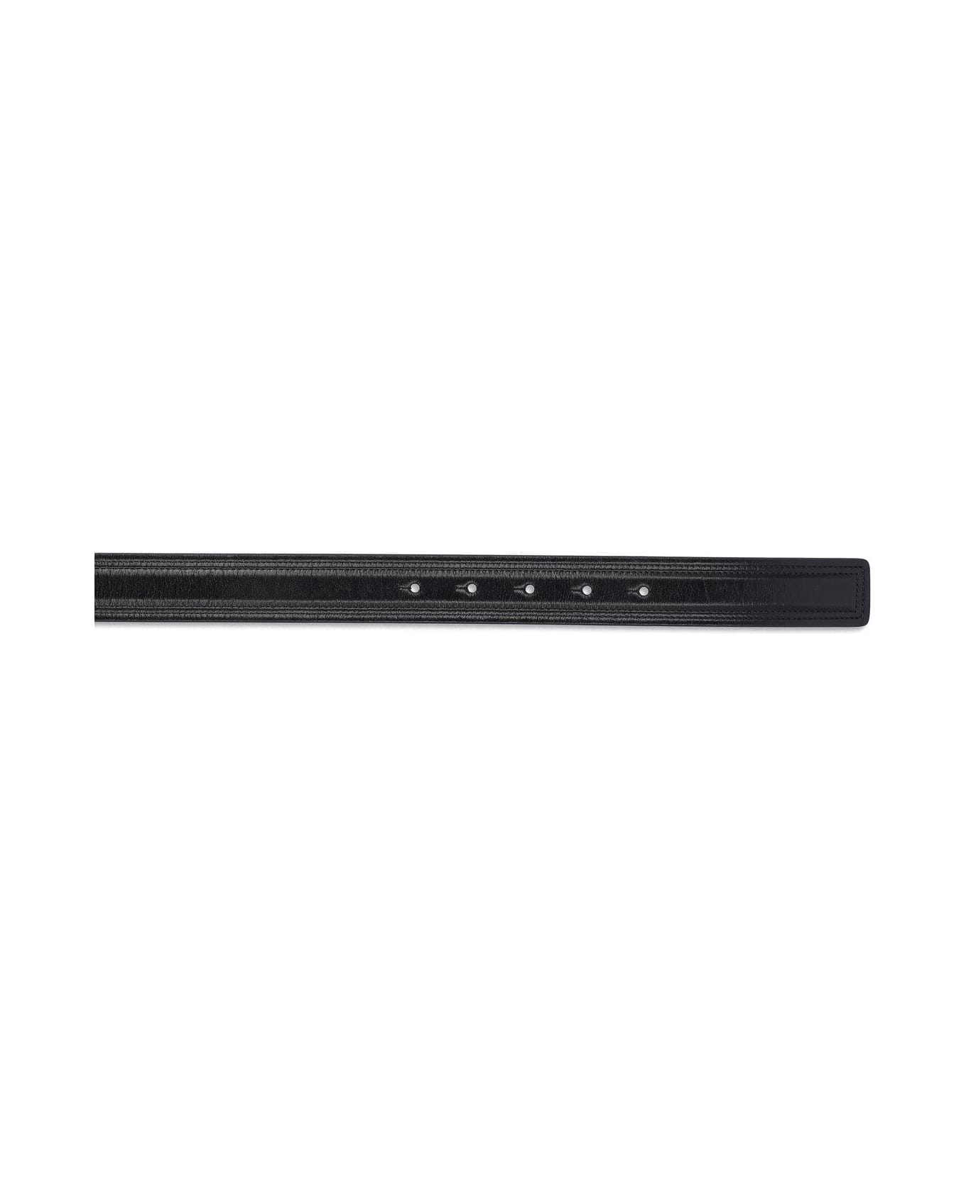 Valentino Garavani Vlogo Signature Belt - Black