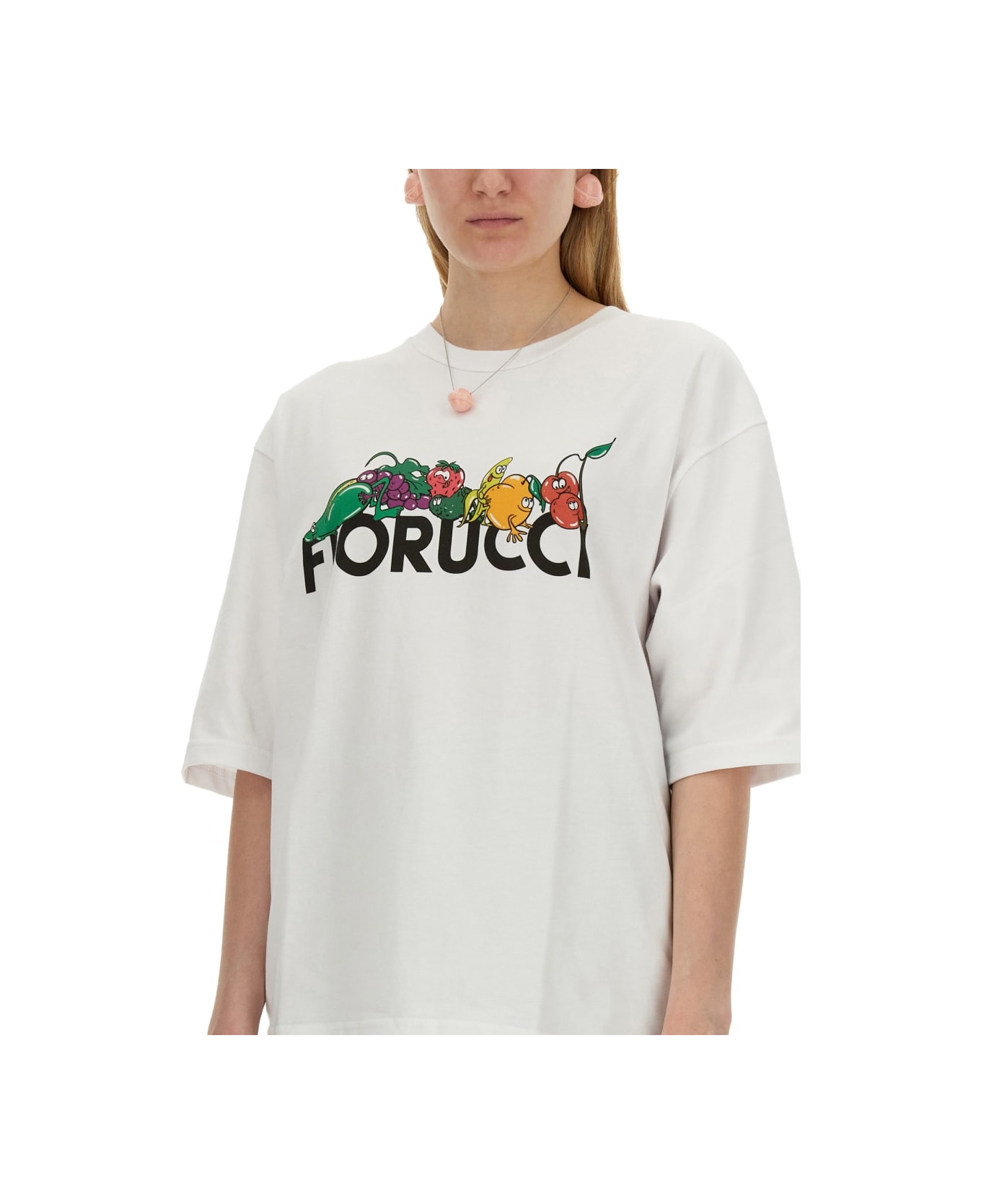 Fiorucci Fruit Print T-shirt - WHITE Tシャツ