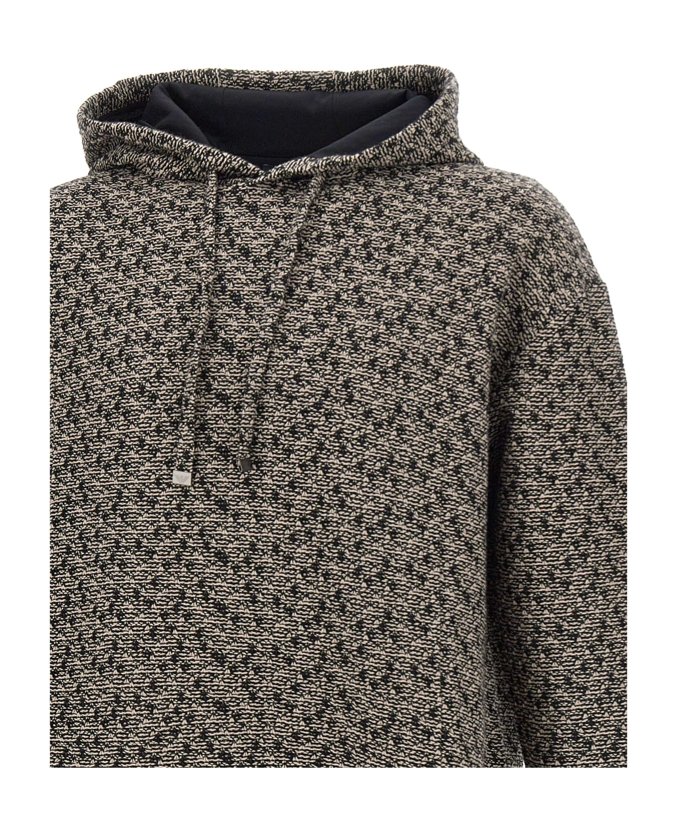 Emporio Armani Cotton Sweatshirt - BEIGE フリース